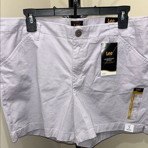 NWT Lee Women's Light Lavender Shorts